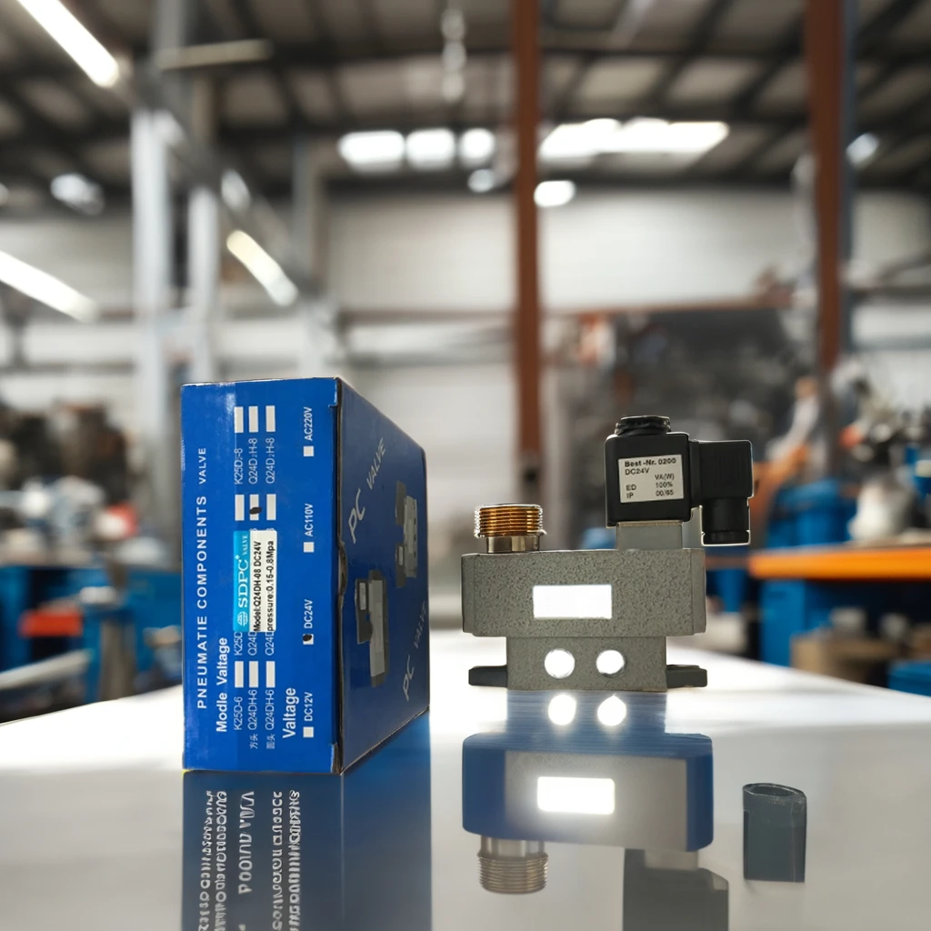 SDPC Q24DH-08 DC24V Solenoid Valve for CNC Machine Usage