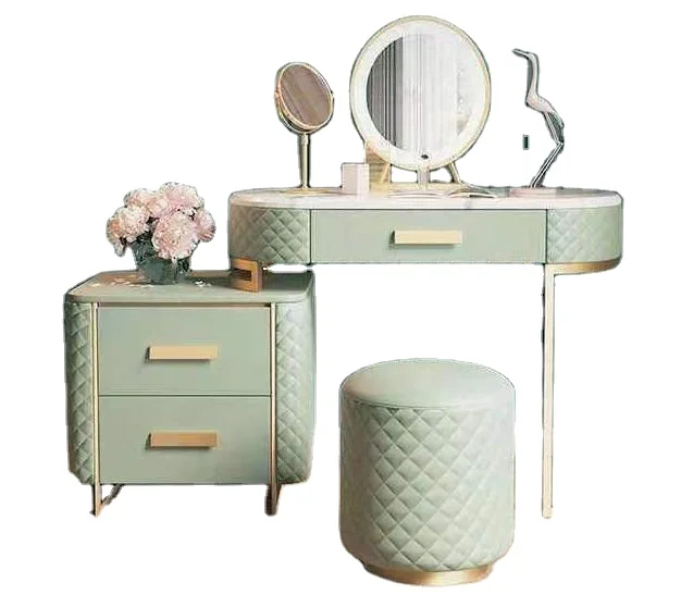 Bedroom dresser storage cabinet integrated multi-functional makeup table bed tail bucket cabinet advanced ins