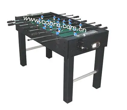 KBL-S1002 manual slide score 12.7mm hollow rod foosball table with cup holder