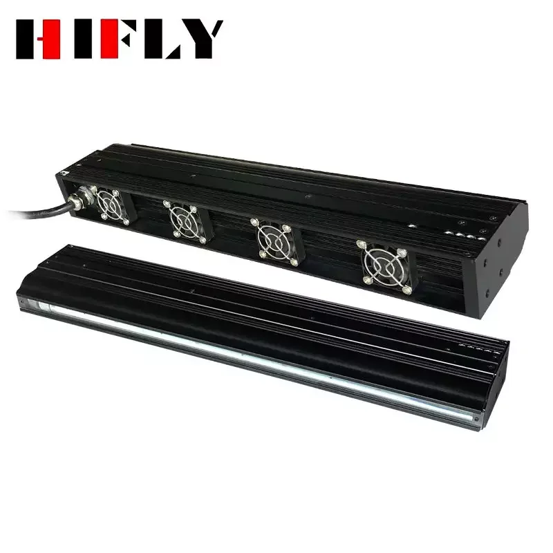 Professional LED Machine Vision Ultra High Power 500*16mm 128W Line Scan Light for high speed on line illumination