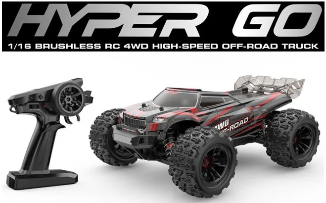 HOSHI MJX Hyper Go MJX 16210 High-Speed 68KMH 2.4G 1/16 Brushless Off-Road Truck Remote Control RC Hobby Car Vehicle Hot Selling