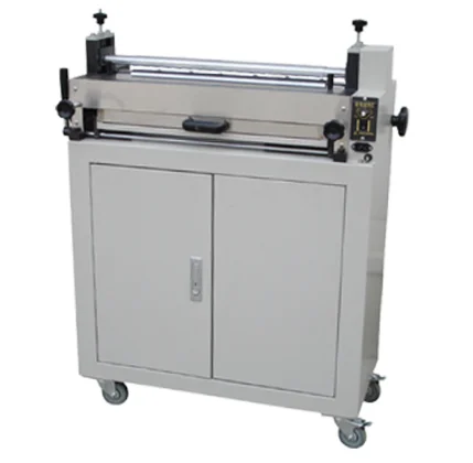 Boway Js500 Book Paper Hot Melt Glue Thermal Roller Gluing Laminating Coating Machine