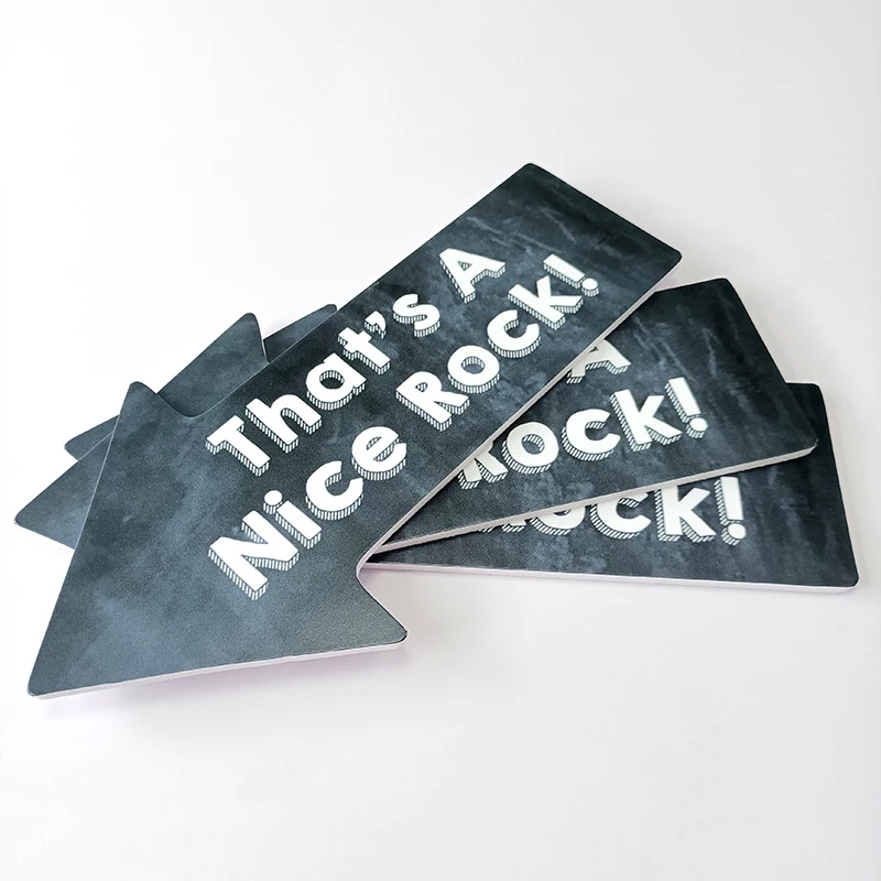 Customized Die Cut Double Sides pvc Photo Booth Props