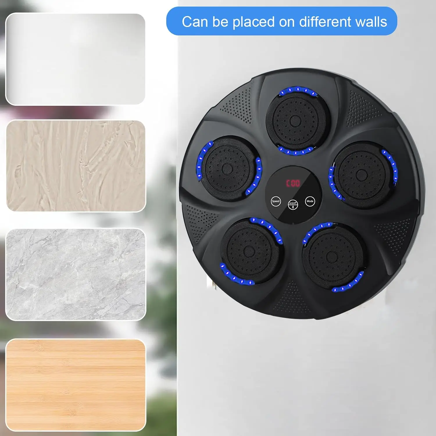 smart wall target wall mounted price electronic used big trainer boxing punch machine for adult