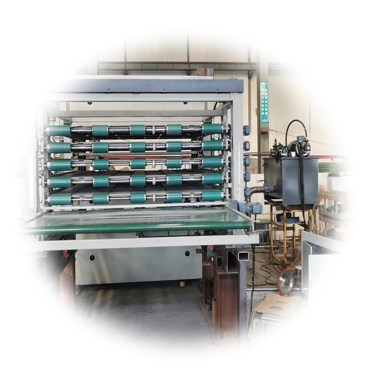 Hanvy HY214*8/8B-10 800 ton 150mm opening Semi Automatic Plywood Film Hot Press