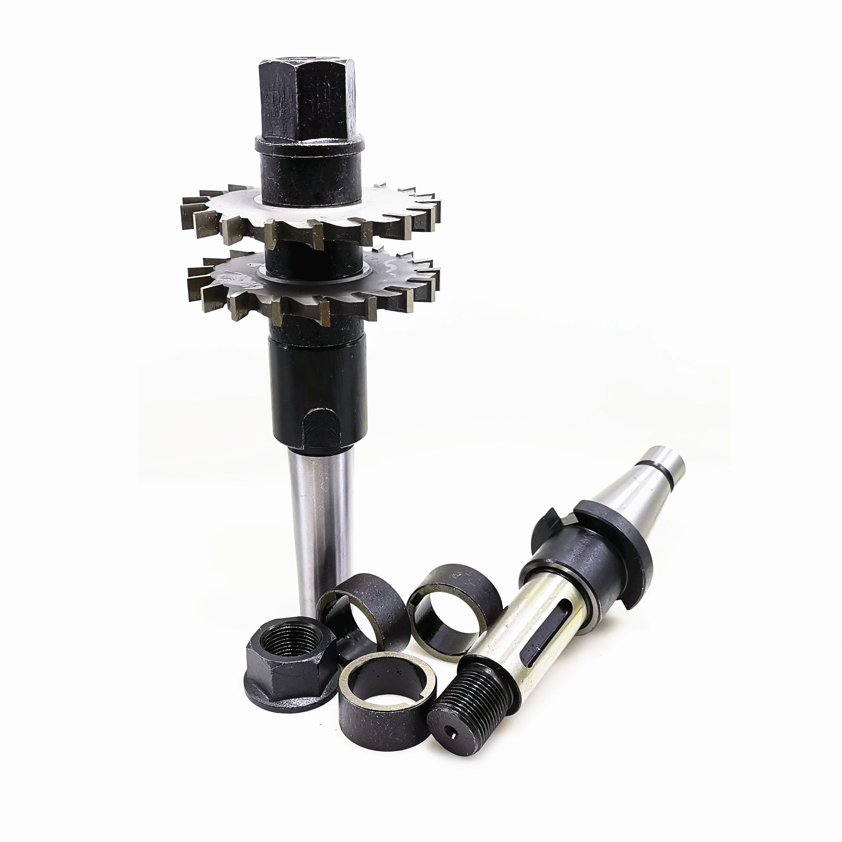 Three-sided  milling cutter horizontal milling machine tool holder 7 24/NT30/NT40/ R8/MT3/MT4 Morse shank milling cutter Arbor