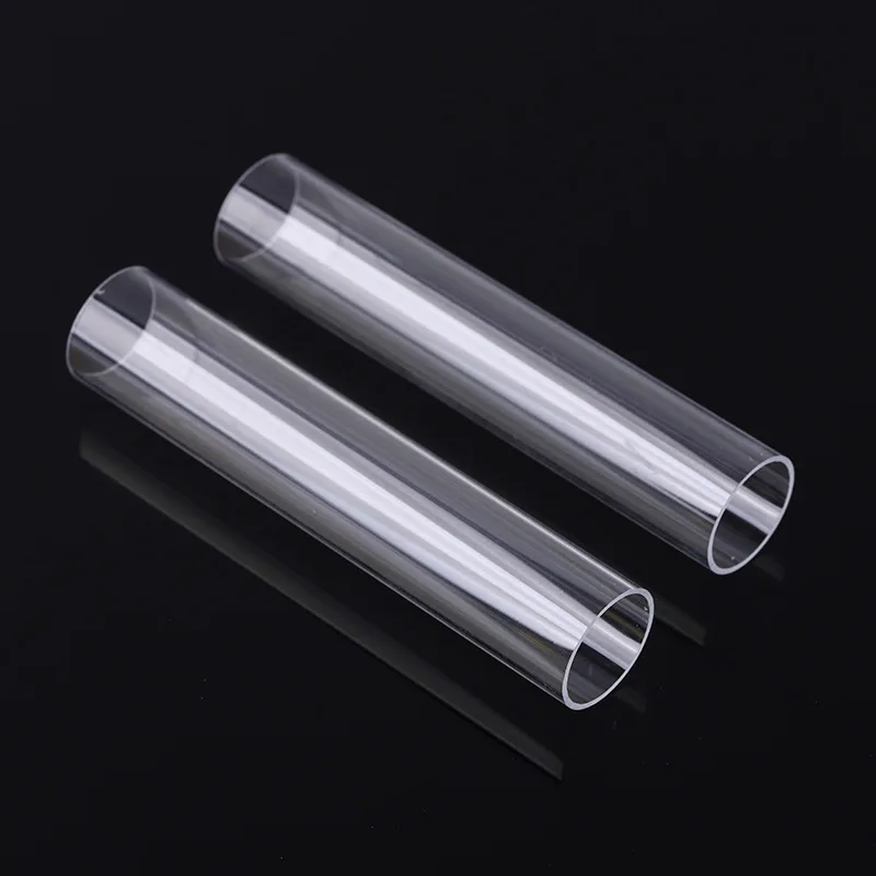 High Quality Transparent Clear Polycarbonate Pipe Colorful Pvc Pc Pmma Acrylic Plastic Tube