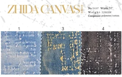 High Quality 95% Cotton 5% Polyester jacquard denim  stretch fabric for drawstring bag