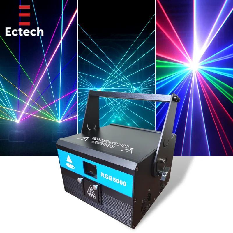 Дискотека Dj Light полноцветная анимация 5 Вт RGB лазер Luces De Escenario Party Licht световой проектор