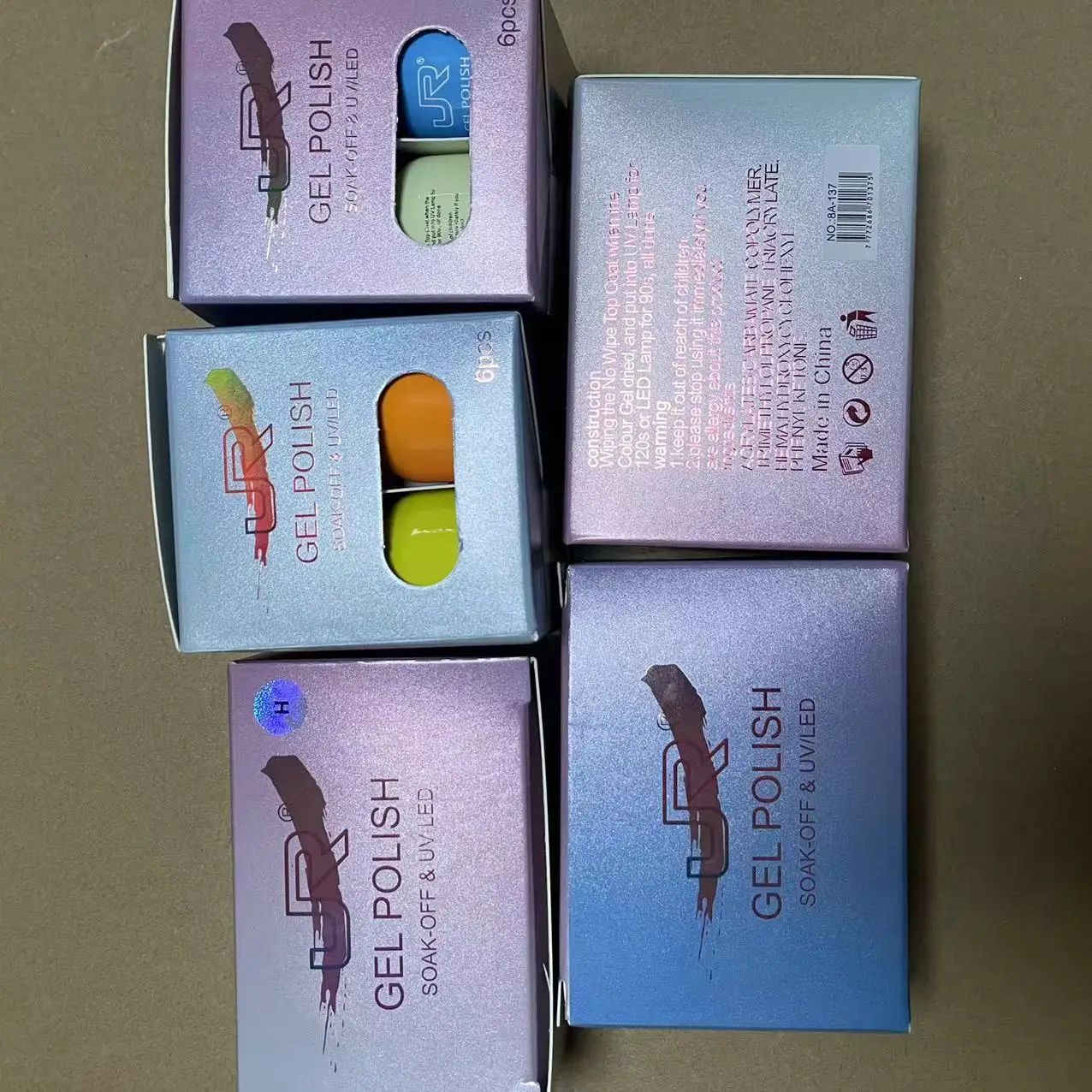 2023 hot sell Colors Nail Polish Private Label UV Gel 15ml Soak off Gel Polish