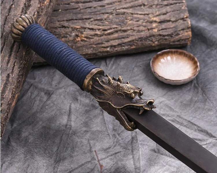 Traditional Fancy Wushu Double Whips Double Mace Shuang Jian(Pair)