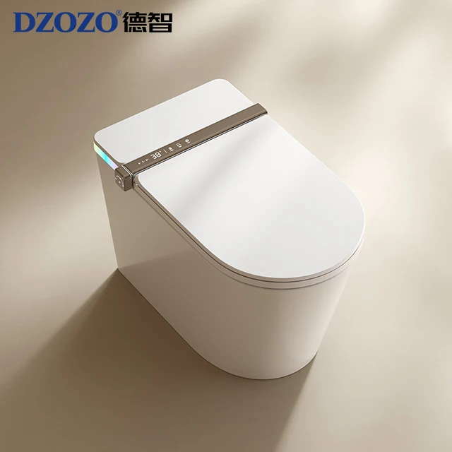 European Style CE Certificate Luxury High Auto Flushing wall hung bowl siphon automatic intelligent smart toilet