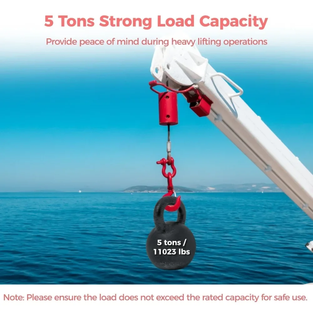 1 Ton Alloy Steel Eye Hook to Swivel with Safety Catch Lifting Hook