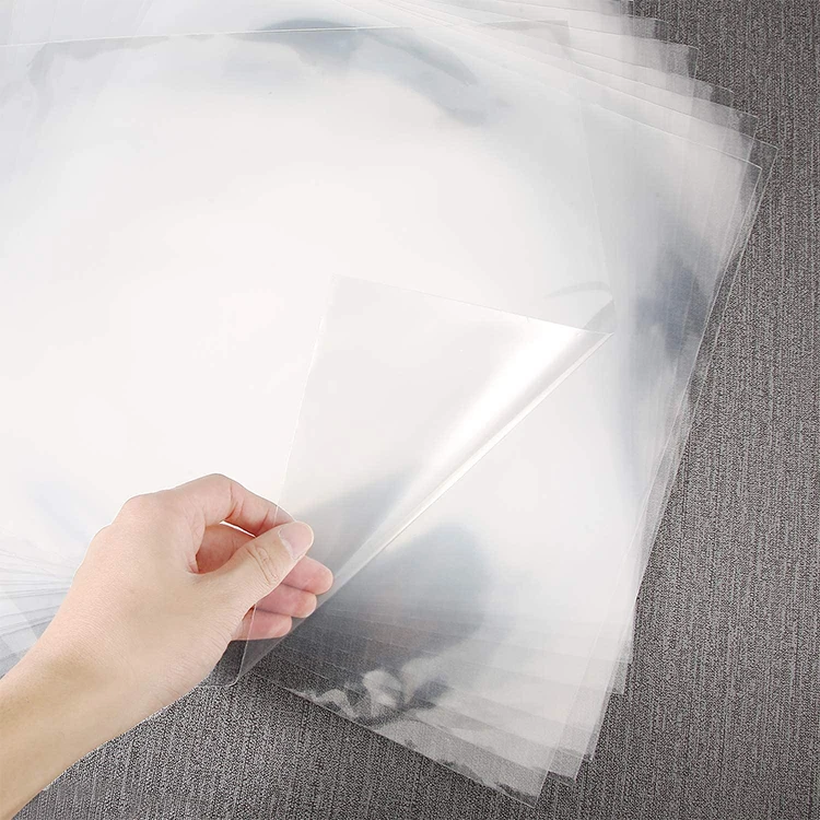 Acid Free 3 Mils Clear Album Covers Polypropylene Plastic Record Outer Sleeves For LP