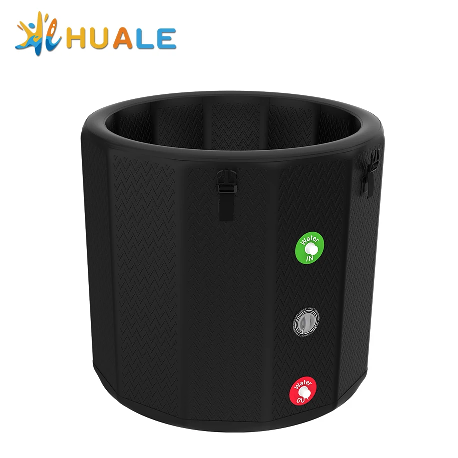 Inflatable Ice Bath Recovery Pod Soaking Portable DWF Tub Cold Plunge Tub With Water Chiller 1 Person Pool For Kids