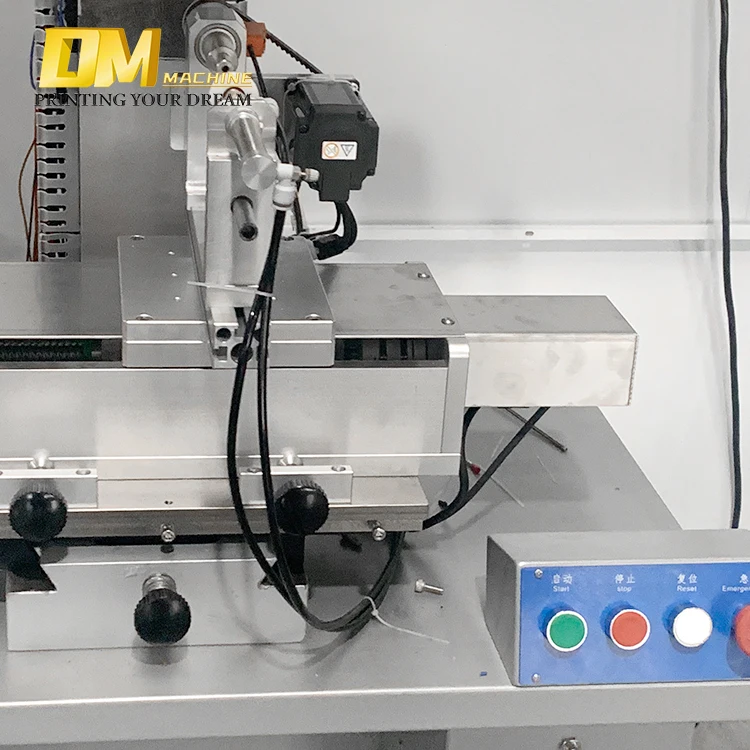 Irregular Shape 8 Side Stamp Bottle Cap Or Pens Bottle Hight Quality Hot Foil Stamping Machine