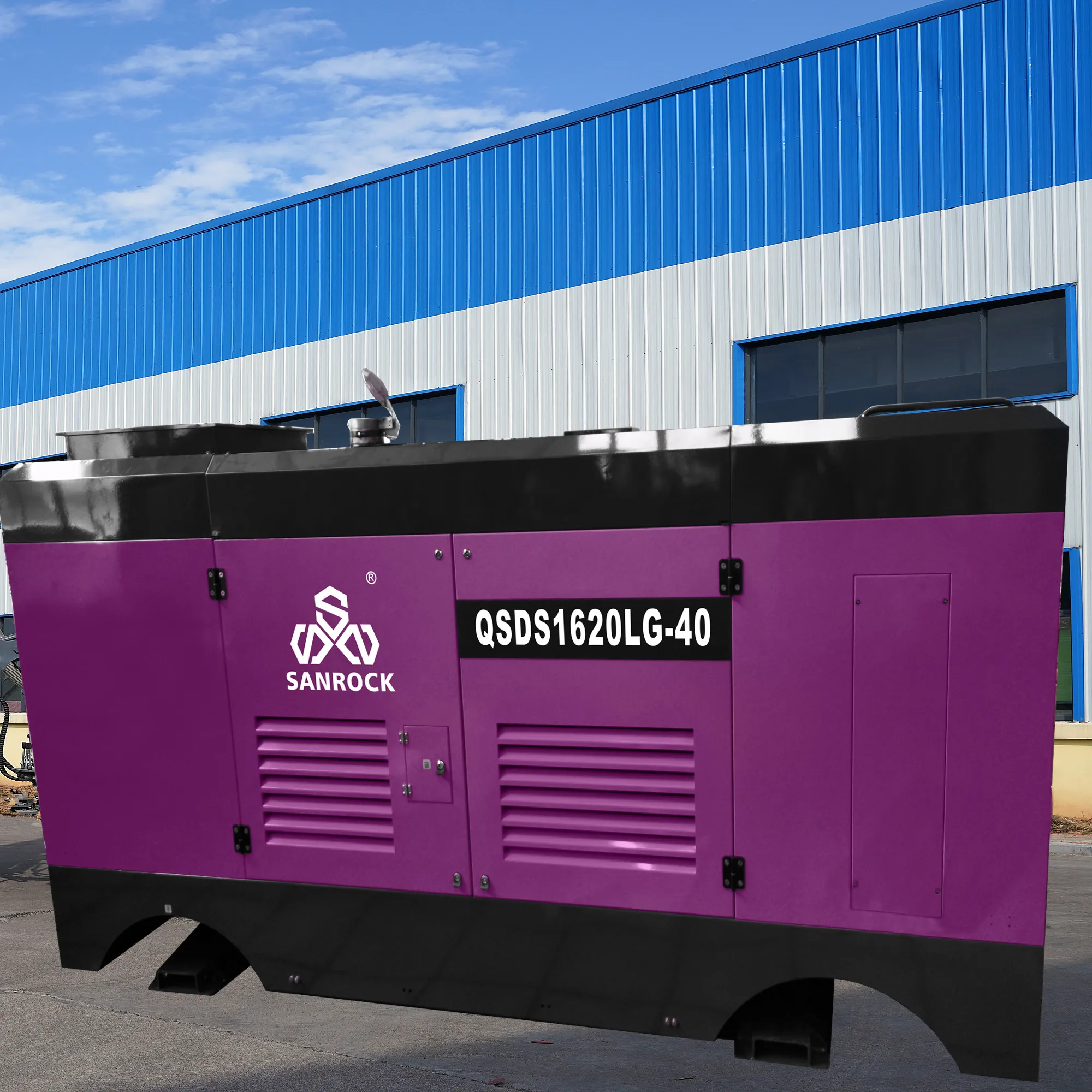 Mining Air Compressor Machine Rotary Screw Air Compressor Portable Diesel Air Compressor