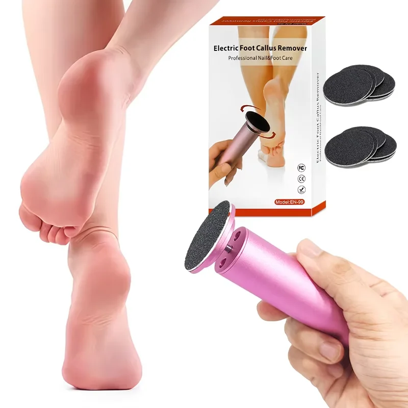 Pedicure Tool Kit Dead Skin Feet Scrubber File Electric Foot Callus Remover