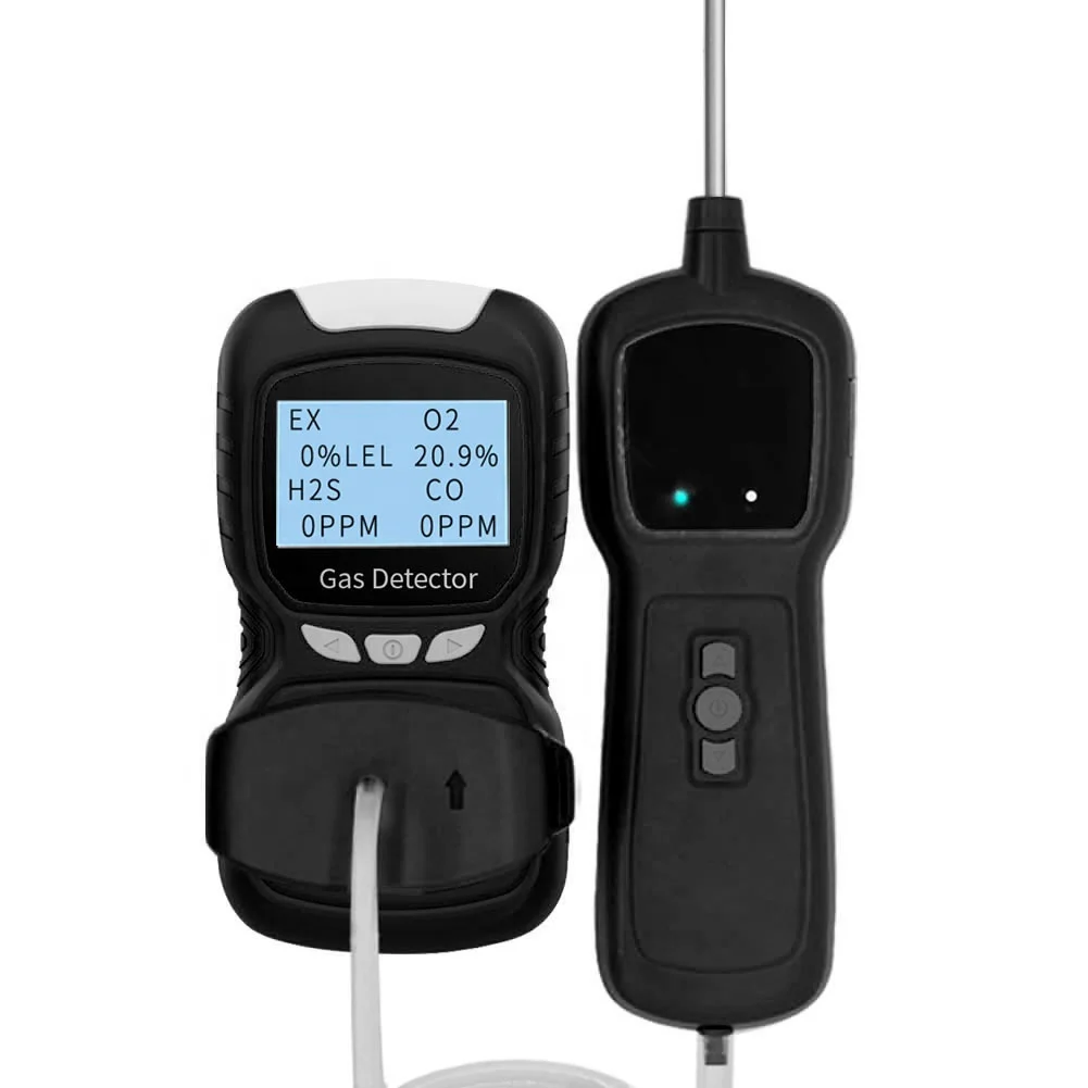 
Portable External pump for gas detector with With hose and probe 