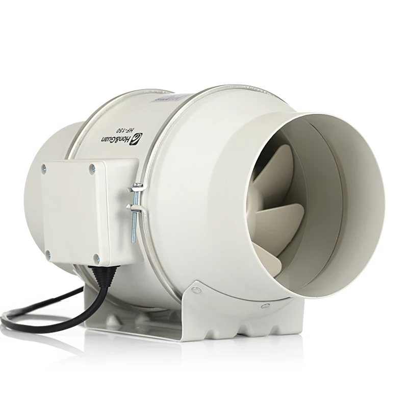  4 6 8 дюймов парниковых смешанного потока вентиляции реверсивная 1000cfm выхлопной постоянного тока высокой температуры рядный канальный