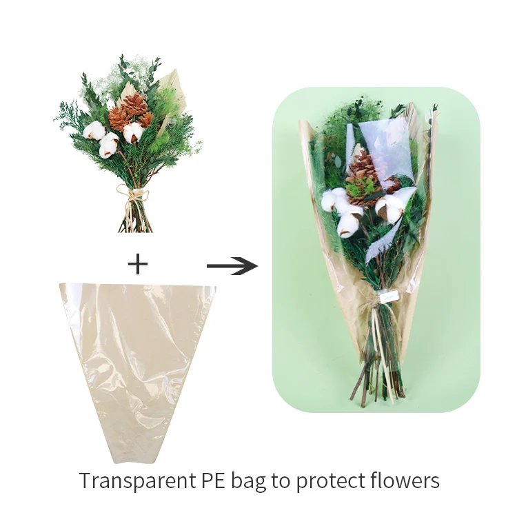 GH-002 wholesale amazon hot sale wedding supplies dried flower Large home decor china decorations Natural flowers artificial