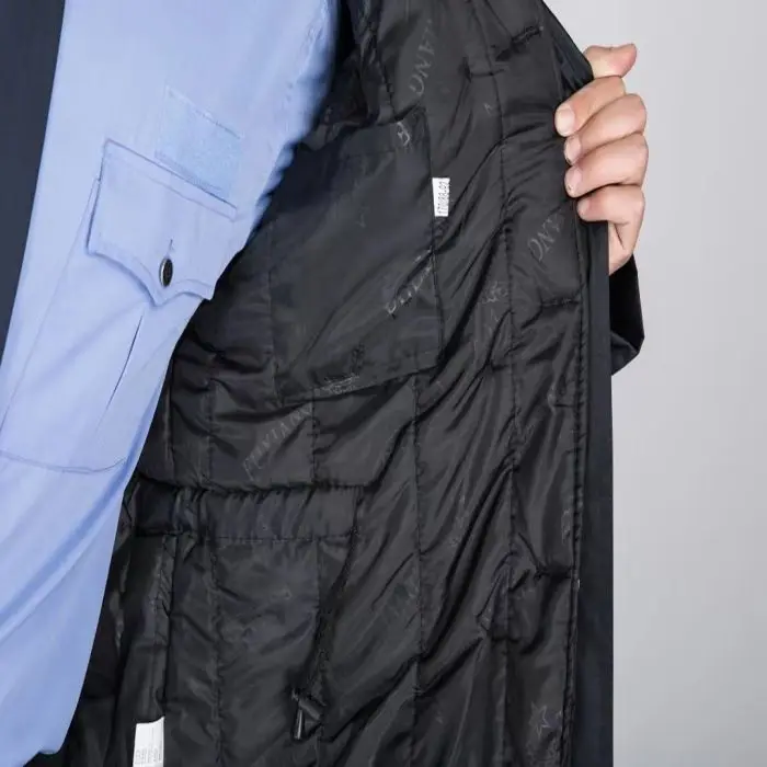 Winter cotton coat long guard patrol duty security dress Padded jacket security top