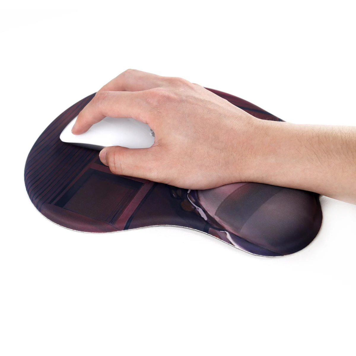 Amazon hotselling customized pattern Japense Anime Sexy Cartoon breast girl gel Custom Boob mouse pads