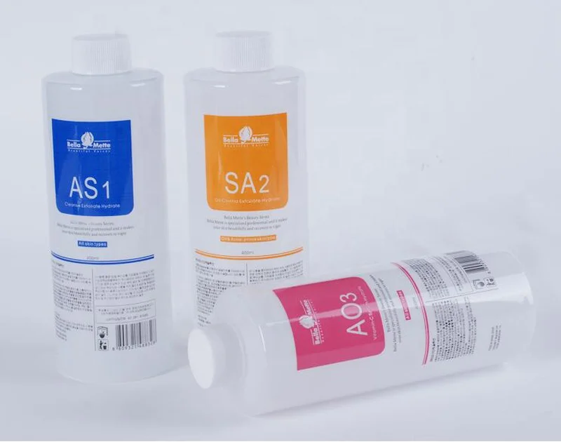 hydra aqua clean dermabrasion facial solutions S1 S2 S3
