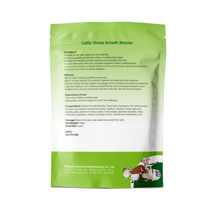 Fattening Cattle feed additive Cattle growth booster Cattle multivitamins supplement