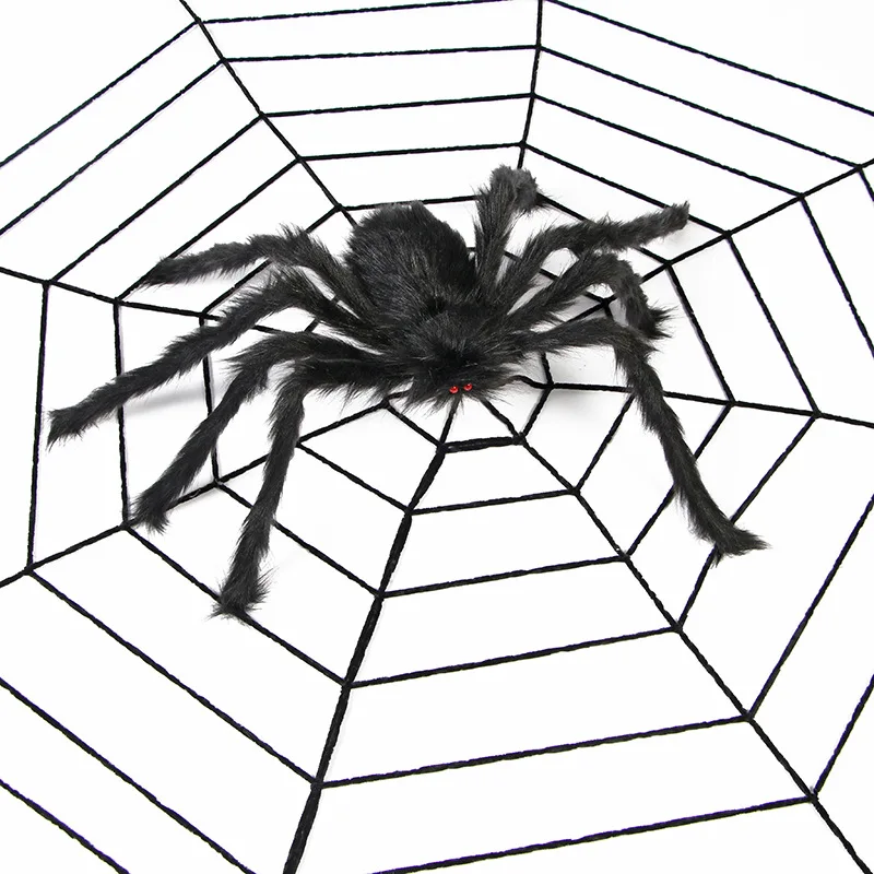 12 inch 20 inch Halloween Party Decoration Large Hairy Scary Furry Giant Spider
