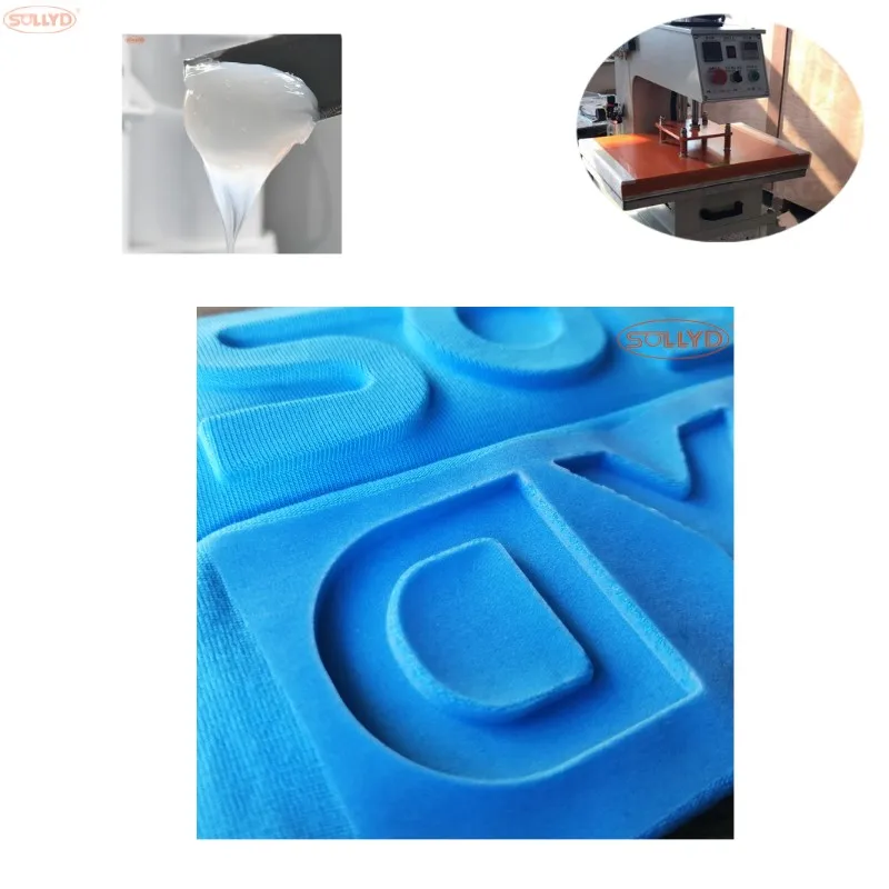 Заводская цена тиснение силиконовые резиновые тисненые чернила используемые для текстильной трафаретной печати на