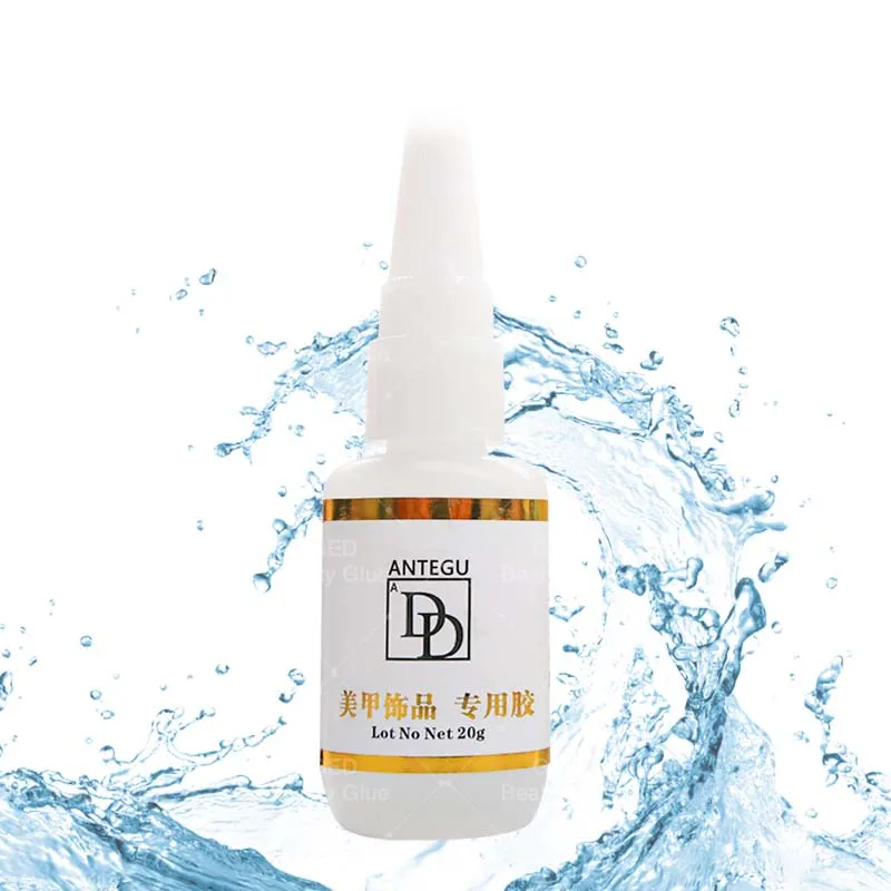 Antegu  Wholesale Adhesive 20g DD Nail Art Jewelry Special Glue For Nail Art Decoration