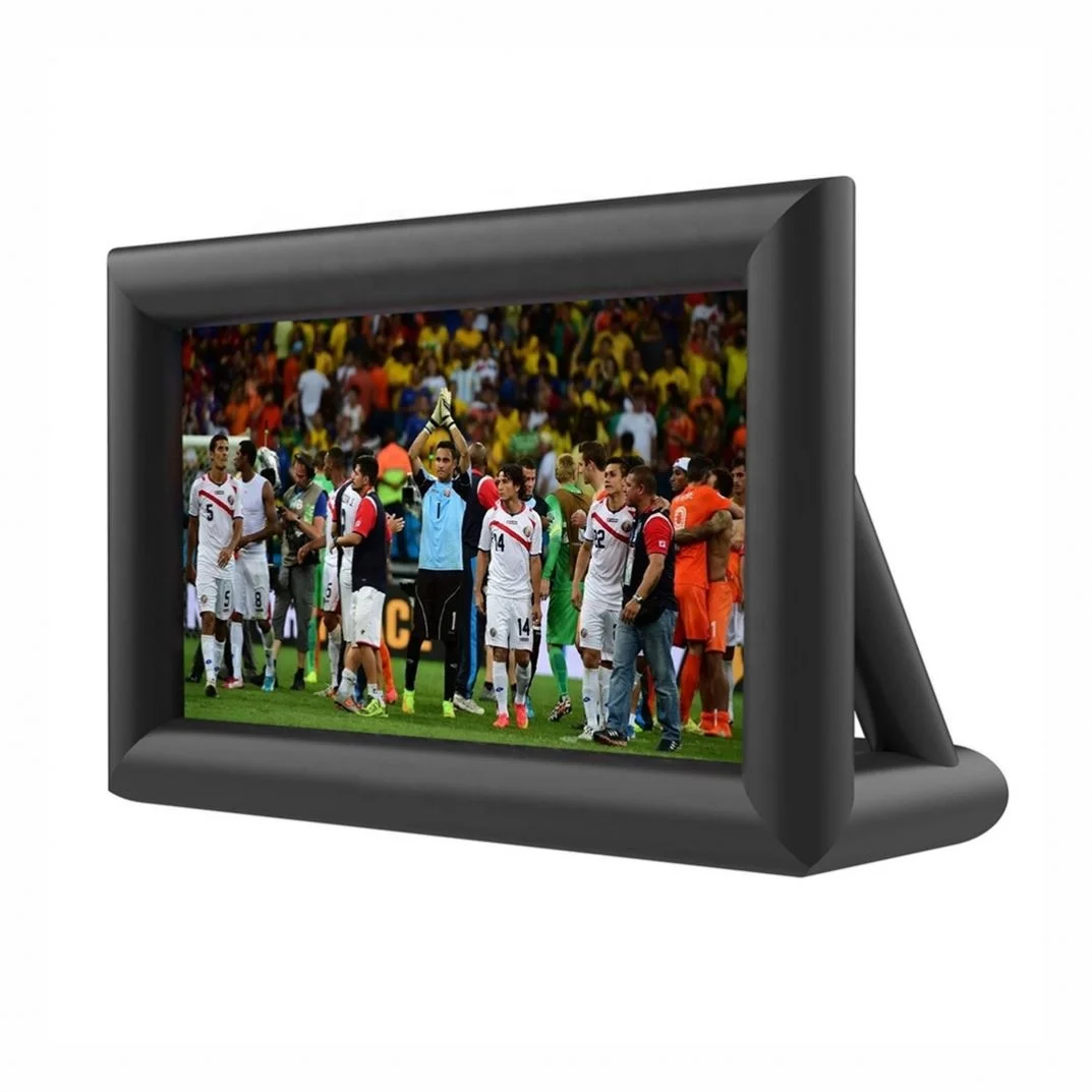 14 16 18 24 FT Inflatable Rear Projection Screen For Sale TV Projector Outdoor Theater Cinema Commercial Large Black Blow Up