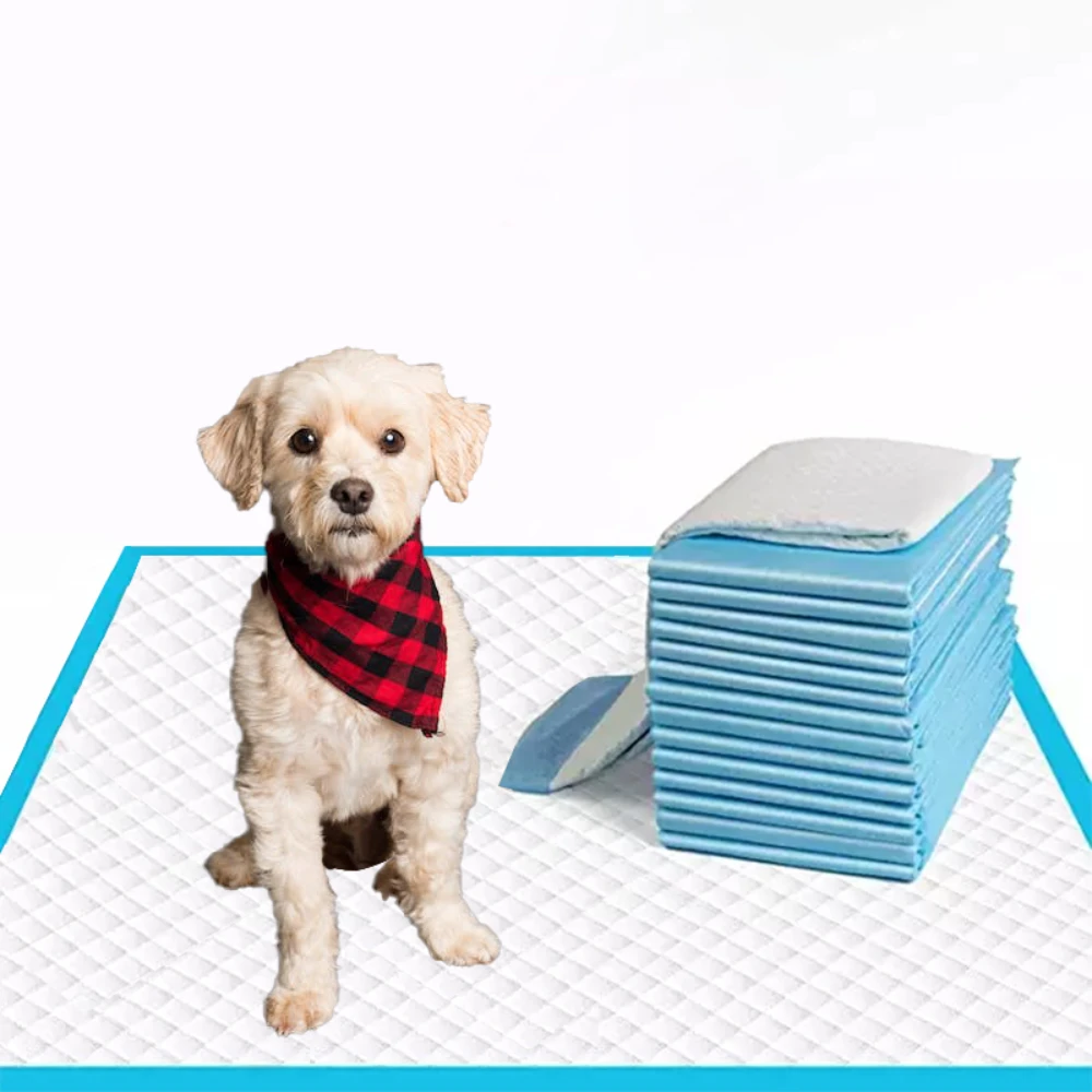 factory oem waterproof puppy diaper training disposable pet urine pee absorption and potty wee pads for dog padding xl 60x90
