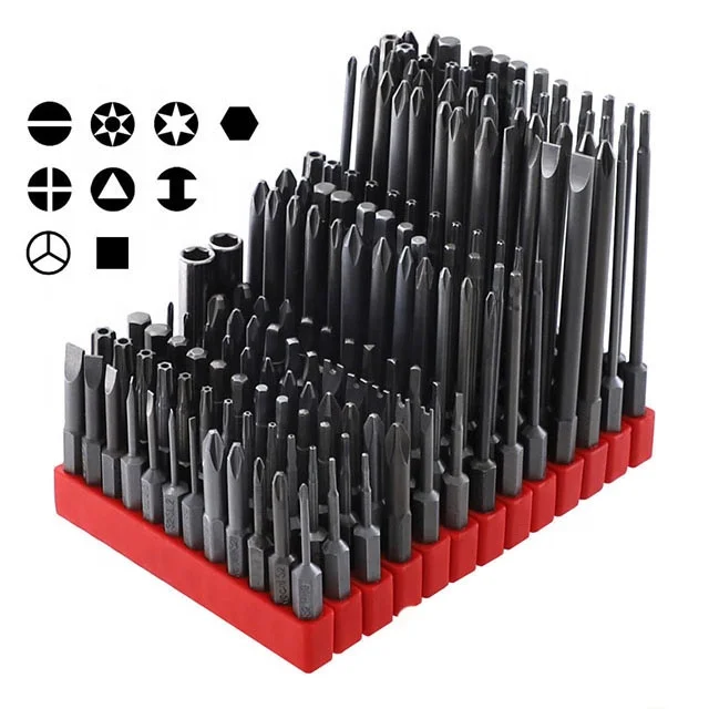 12 in 1  drill screwdriver bit set S5 alloy magnetic materials screwdriver tool set