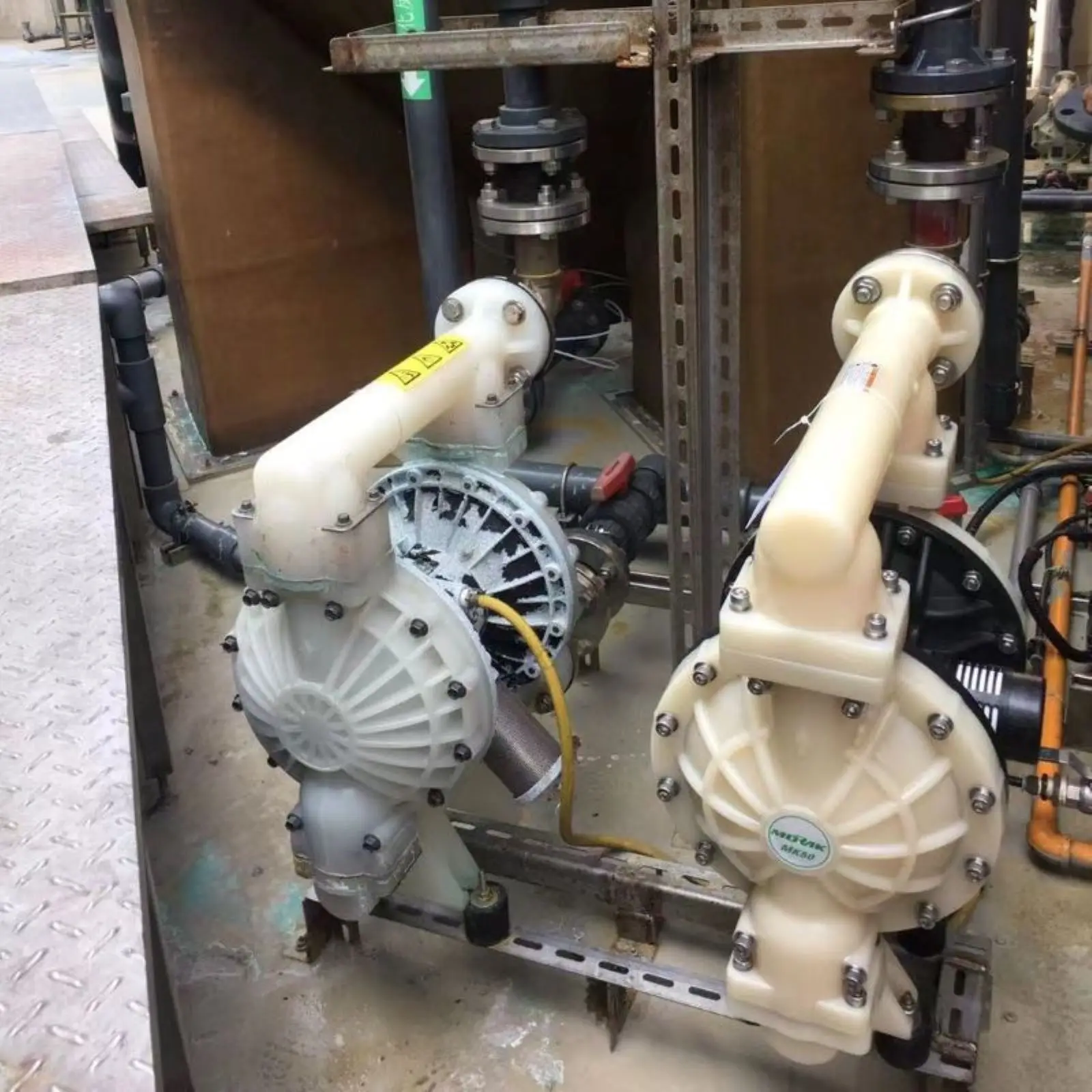 Anti-acid acid resistance ATEX certificate Air Operated Double diaphragm pump