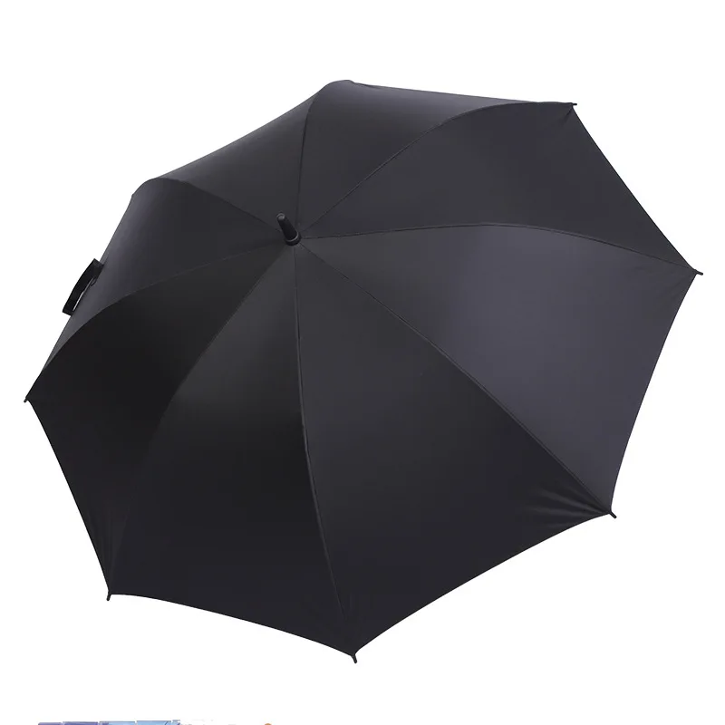 Customized Long Handled Golf Umbrella With Large Windproof And Sun Proof Straight Rod Umbrella