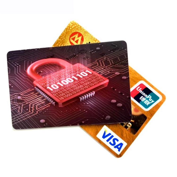 
Rfid blocking sleeve credit card ic metal shielding protector for portect id with the best quality 