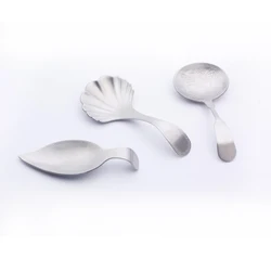 304SS подарочный набор, ложка из нержавеющей стали для кофе и чая, ложка для чая с листьями