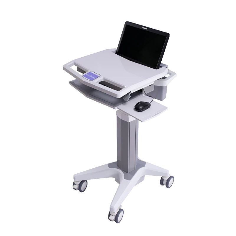 
high quility mobile medical laptop cart 