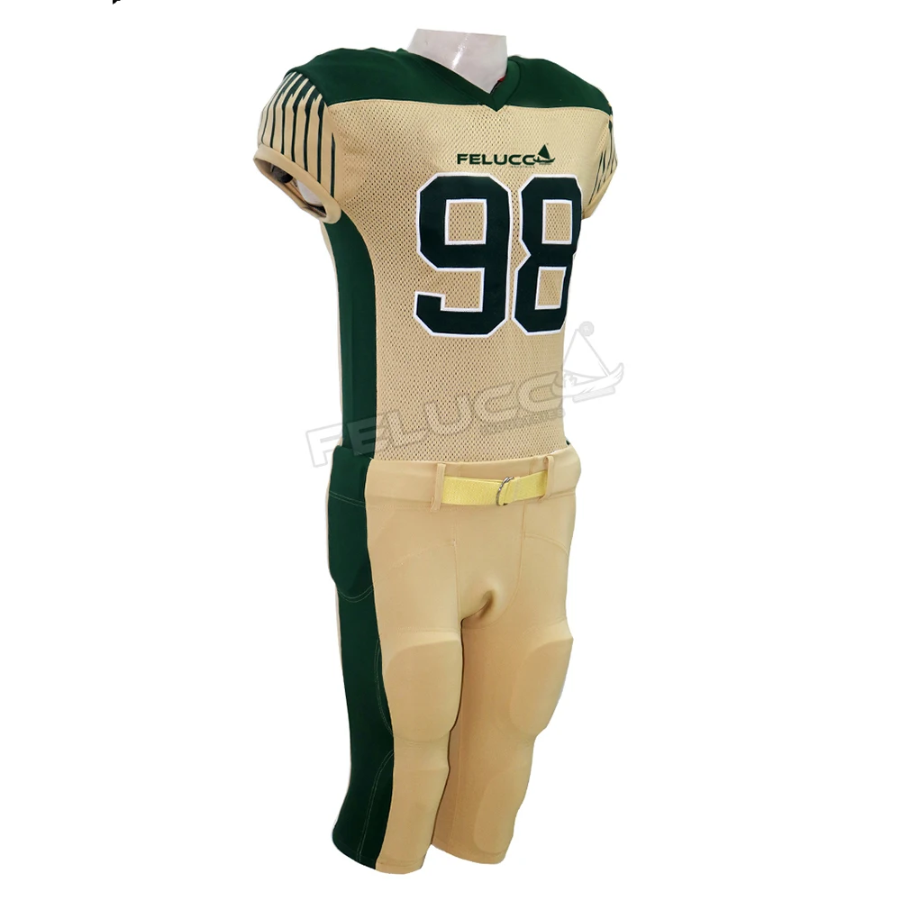 Высококачественная удобная спортивная одежда без рукавов форма для американского футбола