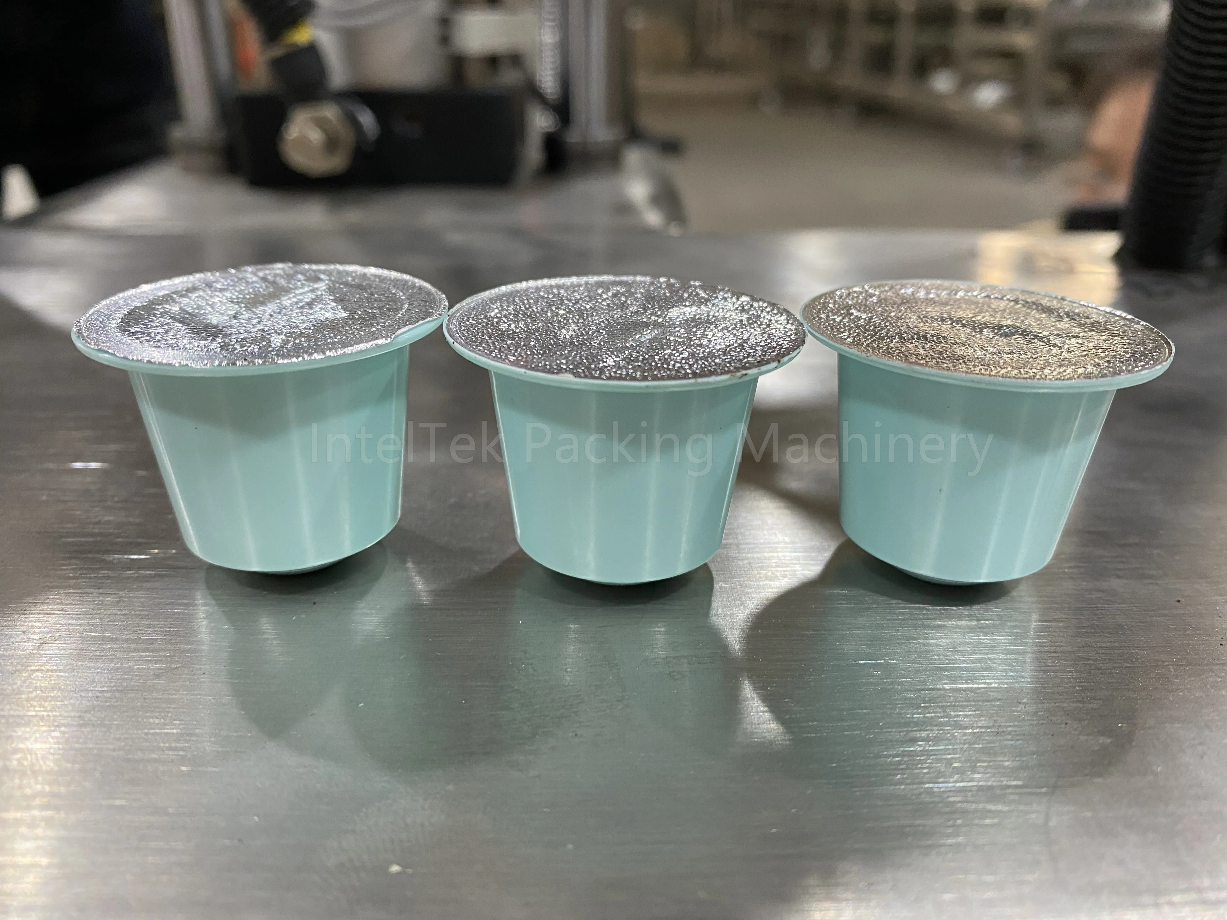 Semi-Automatic Coffee Capsule/Pod/Cup/K-Cup Filling Sealing Packaging Machine