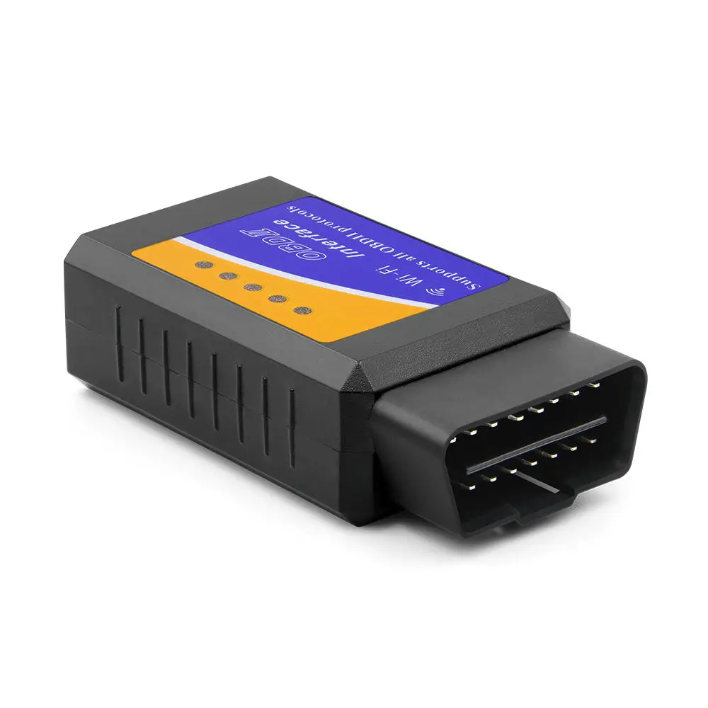 Hot Sale Car Obd 2 ELM327 Wireless WIFI Interface Car Code Scanner V1.5/V2.1 Version For IOS/Andriod/Windows