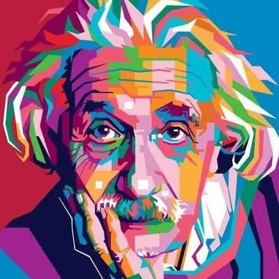 High Quality Custom Diy Diamond Painting  Einstein Portrait Resin Diamond Painting Avatar for Adults