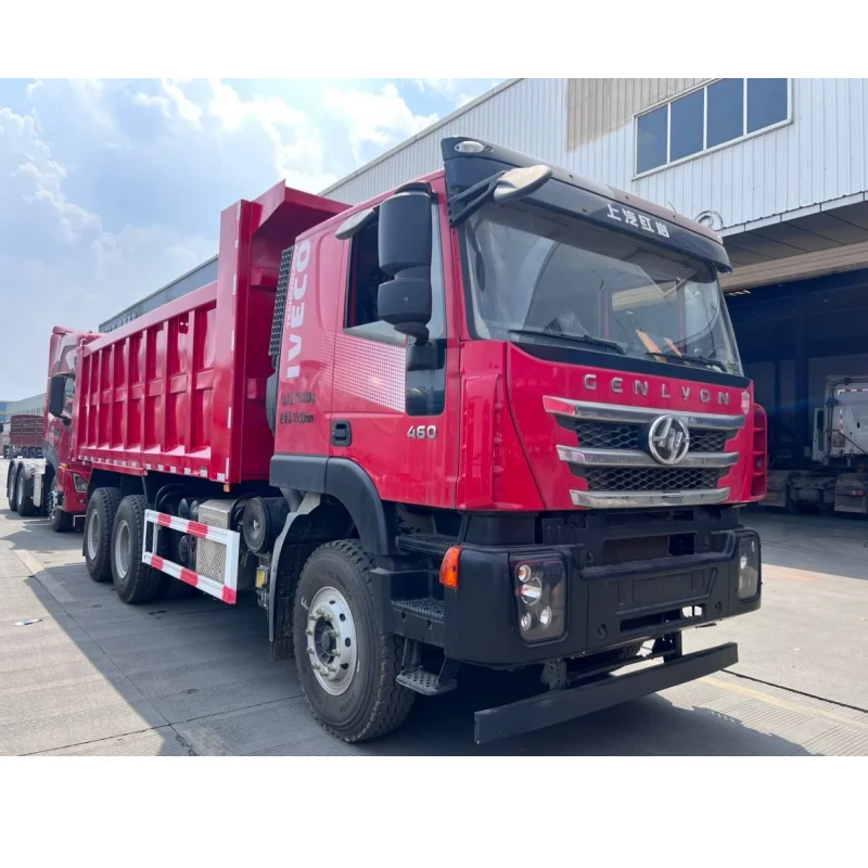 new  stock  tipper  low price  Iveco diesel 6x4 460HP 10 wheel  dump truck for china sale