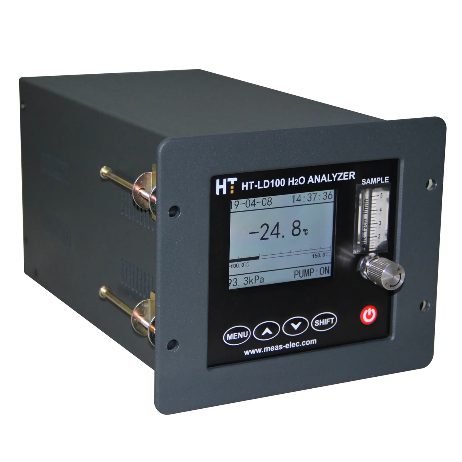 Gas Moisture Online Tester Dew Point Analyzer HT-LD100