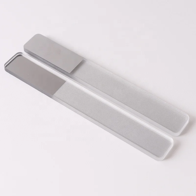 New products 9 cm nano clear glass nail files nail polishing