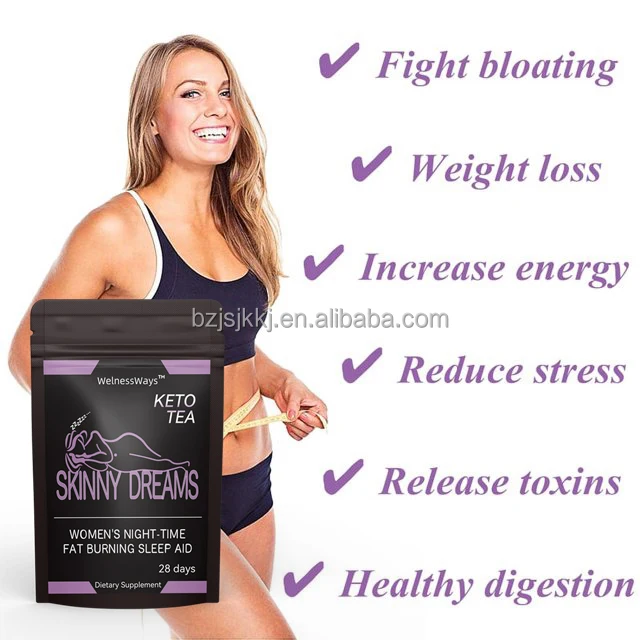 Hot selling 28days Fast Body Shaped Skinny Flat Tummy Tea wholesale slimming detox herb Bedtime Dreams Tea