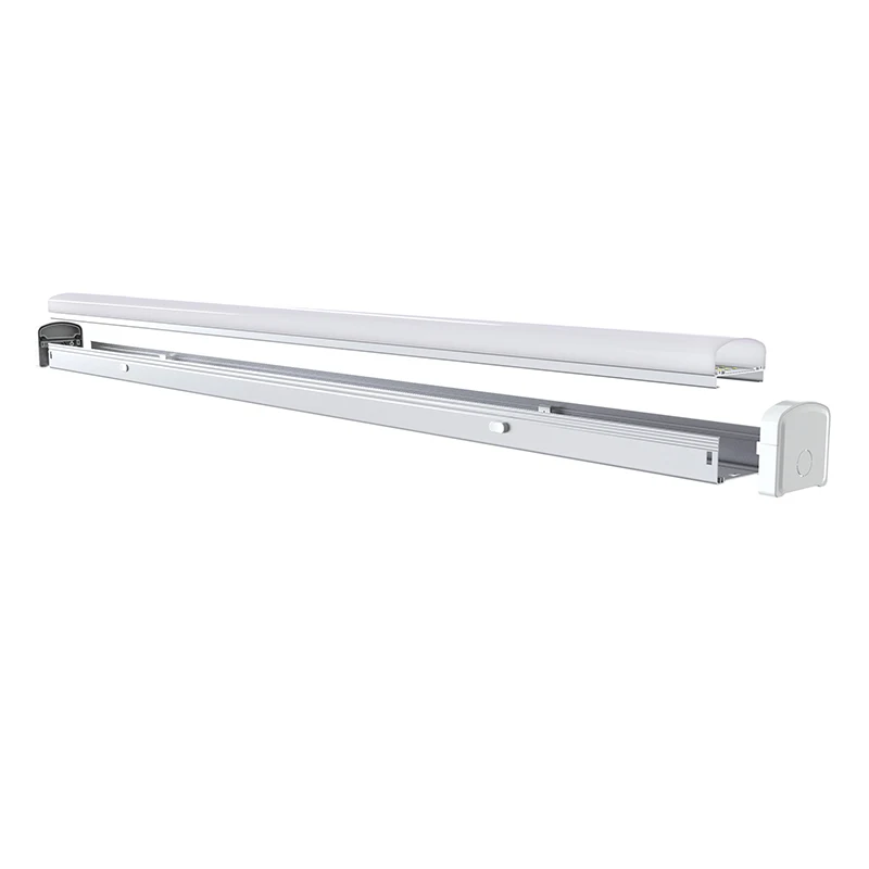 20W Supermarket Ceiling Linear Light 0-10v Dimmable Plug-and-Play Led Batten light Warehouse Linkable Linear Light