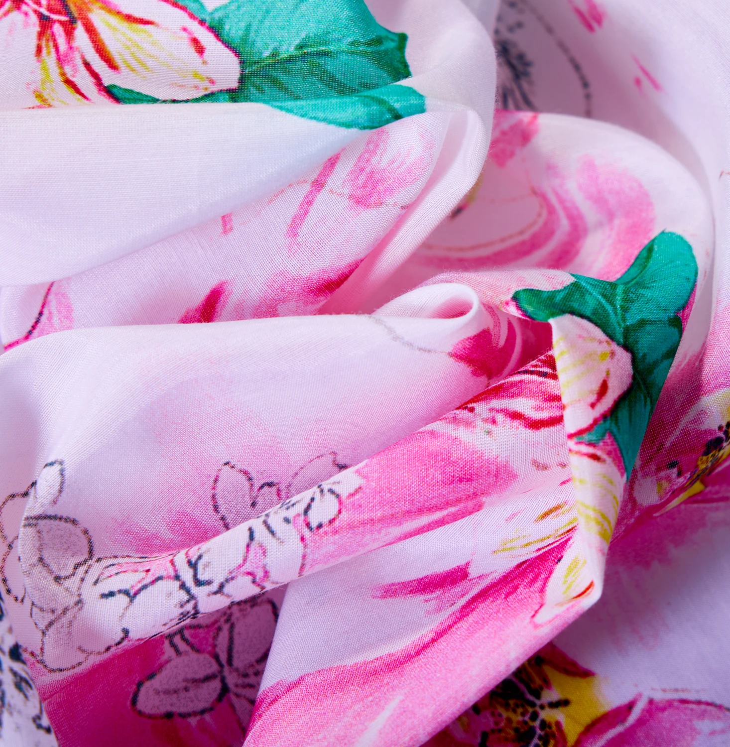 Buy Oeko 100 PDF 9 To 19mm 135cm Plain Dyed Silk Cotton Voile Ice Silk Skin care Natural Fabric Digital For Ladies Garment